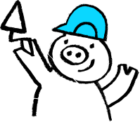 Builder Pig