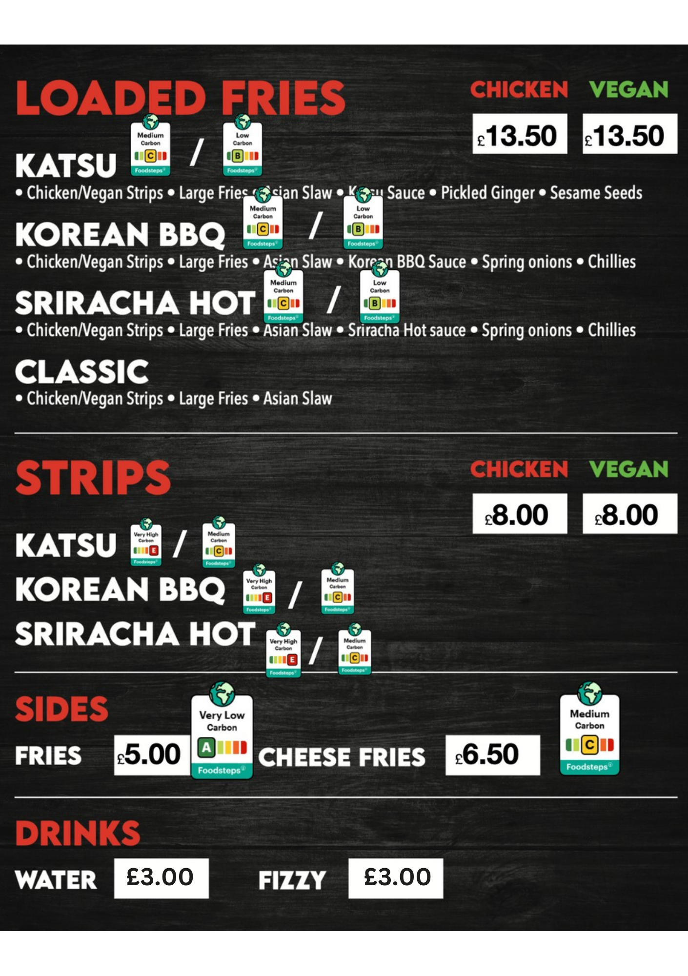 RBC Race for the Kids Taiga menu RBC Race for the Kids Taiga menu