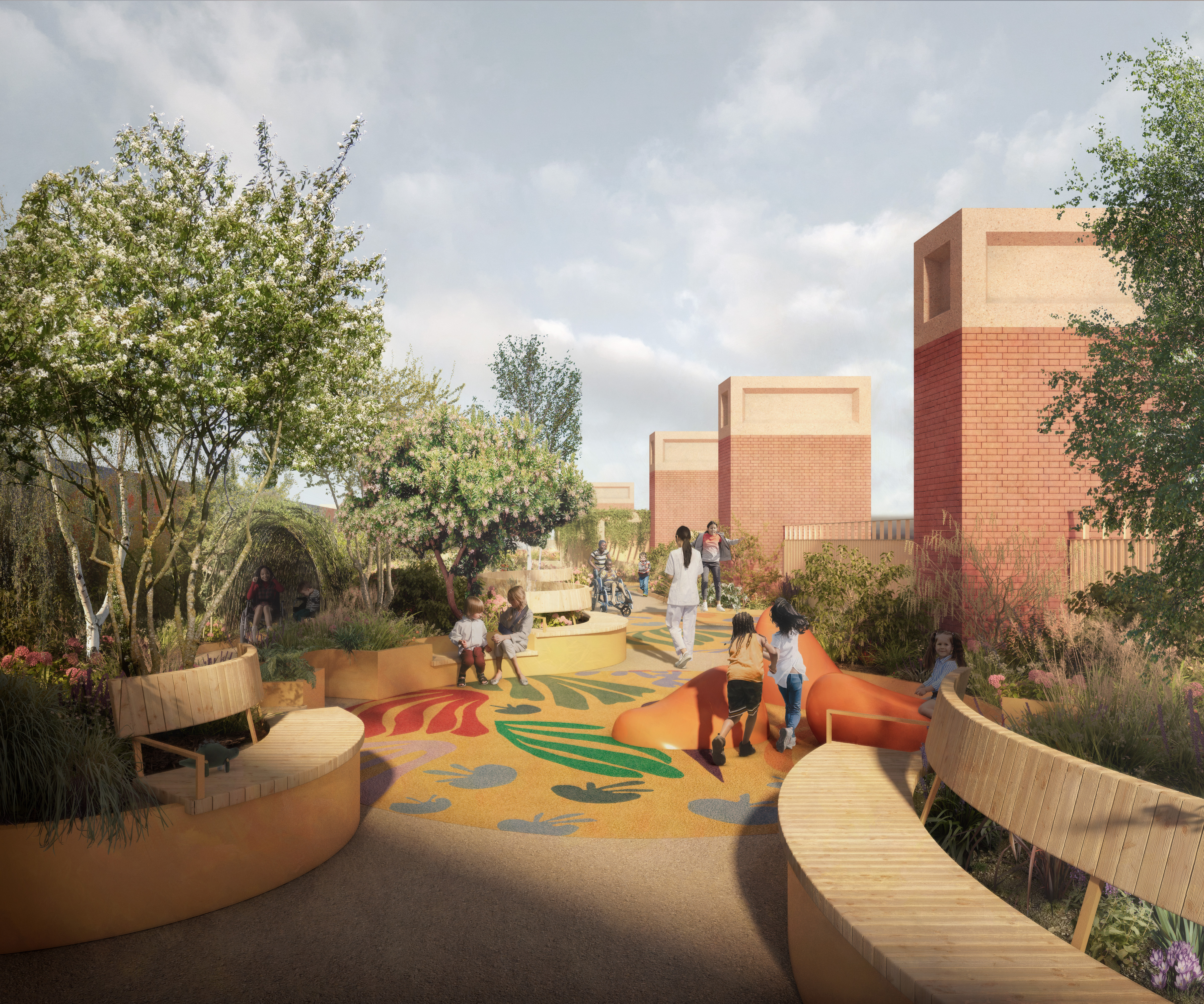 Proposed roof garden