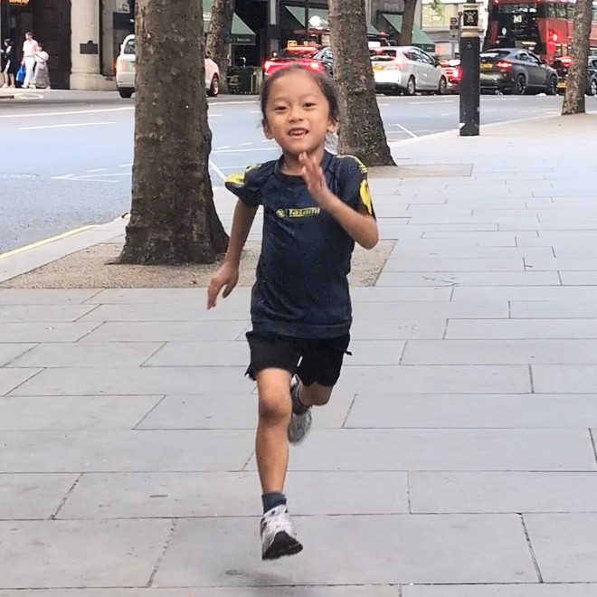 Mason's 1st Run for Kids!
